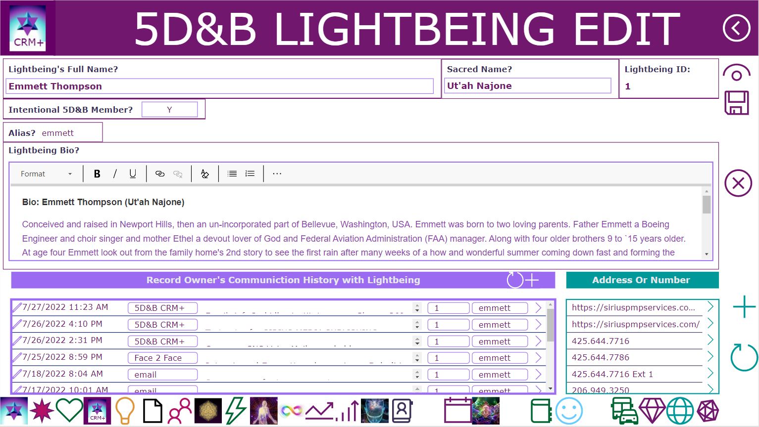 5D&B Lightbeing Edit